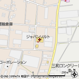 ジャパンソルト群馬支店周辺の地図