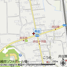 群馬県高崎市井出町1762周辺の地図