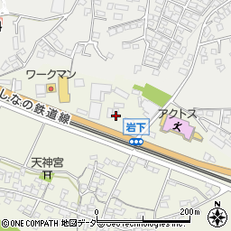 長野県上田市岩下177周辺の地図