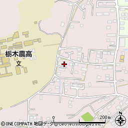 栃木県栃木市平井町980周辺の地図