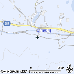 茨城県笠間市稲田1157周辺の地図