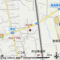 群馬県高崎市井出町194周辺の地図