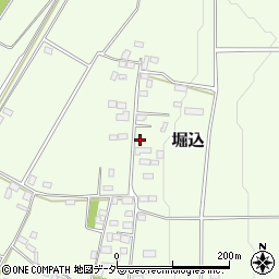 栃木県真岡市堀込407周辺の地図