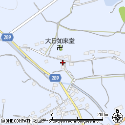 茨城県笠間市稲田3269周辺の地図