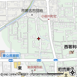 群馬県前橋市小相木町265周辺の地図