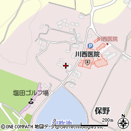 長野県上田市保野566周辺の地図