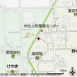 栃木県栃木市仲仕上町198-1周辺の地図
