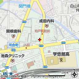 栃木県栃木市河合町周辺の地図