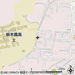 栃木県栃木市平井町979周辺の地図