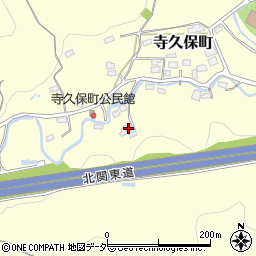 栃木県佐野市寺久保町806周辺の地図