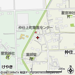 栃木県栃木市仲仕上町200周辺の地図