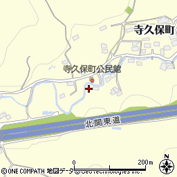 栃木県佐野市寺久保町790周辺の地図