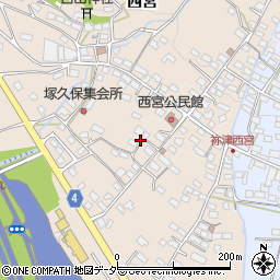 長野県東御市西宮2106周辺の地図