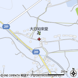 茨城県笠間市稲田3309周辺の地図