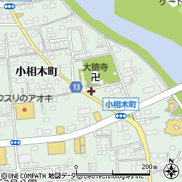 群馬県前橋市小相木町537周辺の地図