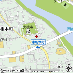 群馬県前橋市小相木町539周辺の地図