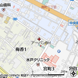 茨城県乳業協会周辺の地図