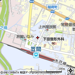 関鉄水戸タクシー株式会社　笠間営業所周辺の地図