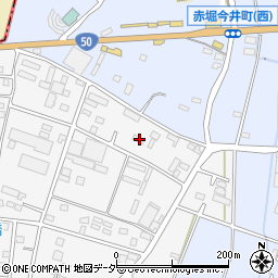 群馬県伊勢崎市下触町750-1周辺の地図