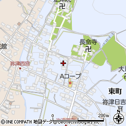 長野県東御市東町1722周辺の地図
