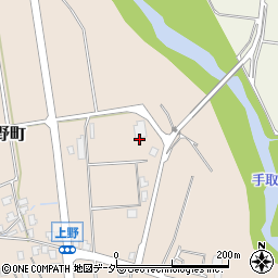 石川県白山市上野町東周辺の地図