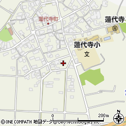 石川県小松市蓮代寺町ニ甲周辺の地図