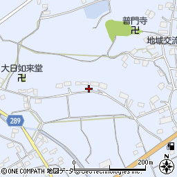 茨城県笠間市稲田3322周辺の地図