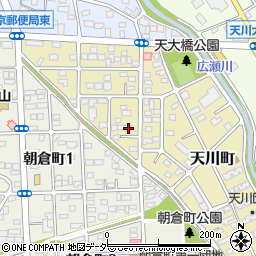 群馬県前橋市天川町1672周辺の地図