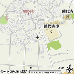 石川県小松市蓮代寺町（ニ甲）周辺の地図