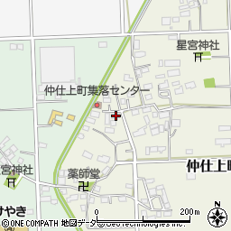 栃木県栃木市仲仕上町201周辺の地図