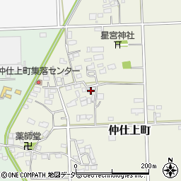 栃木県栃木市仲仕上町224周辺の地図