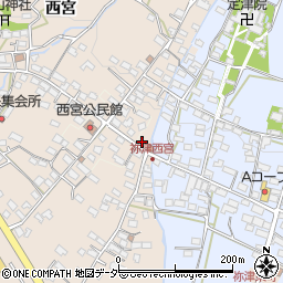 長野県東御市西宮1761周辺の地図