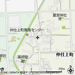 栃木県栃木市仲仕上町220周辺の地図