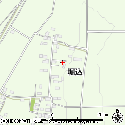栃木県真岡市堀込406周辺の地図