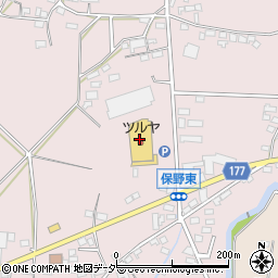 ツルヤ塩田店周辺の地図
