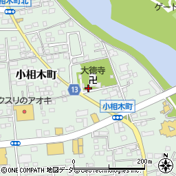 群馬県前橋市小相木町91周辺の地図