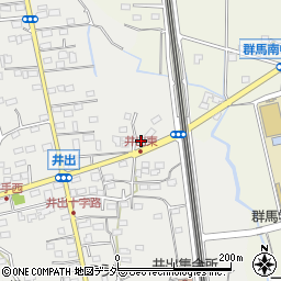 群馬県高崎市井出町196周辺の地図