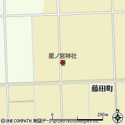 栃木県栃木市藤田町110周辺の地図