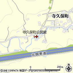 栃木県佐野市寺久保町795周辺の地図