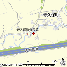 栃木県佐野市寺久保町807周辺の地図