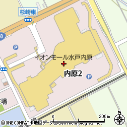 ユニクロイオンモール水戸内原店周辺の地図