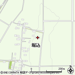 栃木県真岡市堀込392周辺の地図
