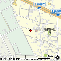 群馬県前橋市上長磯町159周辺の地図