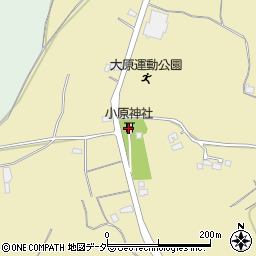 茨城県笠間市小原4021周辺の地図