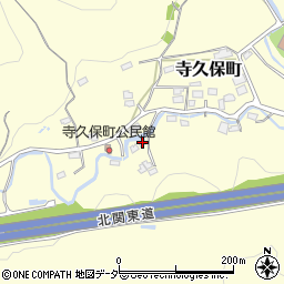 栃木県佐野市寺久保町818周辺の地図
