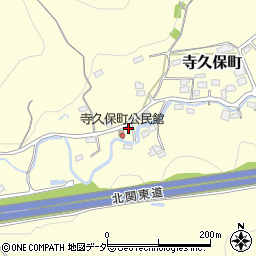 栃木県佐野市寺久保町1309周辺の地図