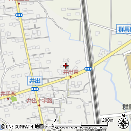 群馬県高崎市井出町174周辺の地図