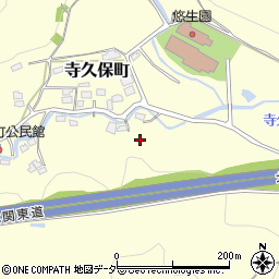 栃木県佐野市寺久保町873周辺の地図