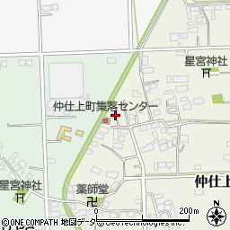栃木県栃木市仲仕上町369周辺の地図