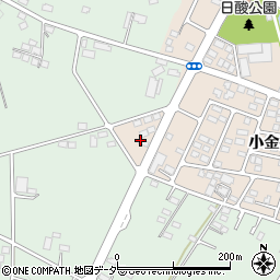 栃木県下野市小金井6丁目13周辺の地図
